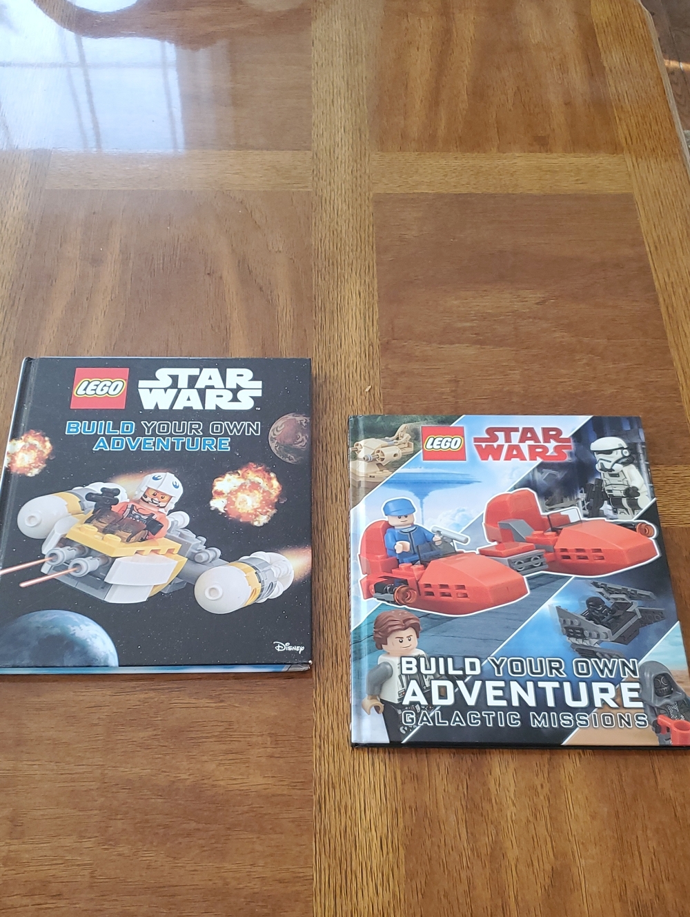 2 LEGO STAR WARS BOOKS "Build Your Own Adventure"